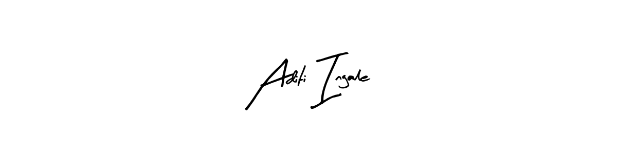 How to Draw Aditi Ingale signature style? Arty Signature is a latest design signature styles for name Aditi Ingale. Aditi Ingale signature style 8 images and pictures png