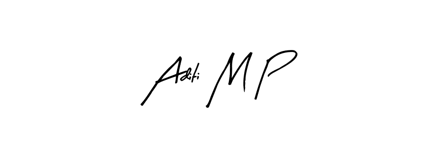 Once you've used our free online signature maker to create your best signature Arty Signature style, it's time to enjoy all of the benefits that Aditi M P name signing documents. Aditi M P signature style 8 images and pictures png