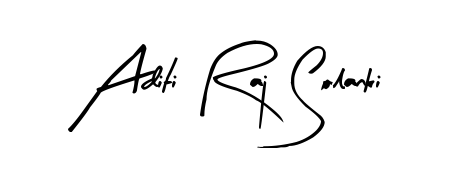Create a beautiful signature design for name Aditi Raj Solanki. With this signature (Arty Signature) fonts, you can make a handwritten signature for free. Aditi Raj Solanki signature style 8 images and pictures png
