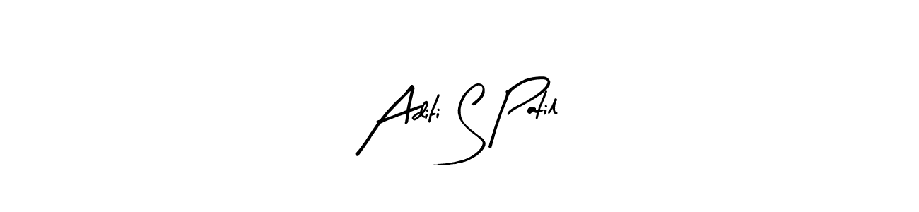 It looks lik you need a new signature style for name Aditi S Patil. Design unique handwritten (Arty Signature) signature with our free signature maker in just a few clicks. Aditi S Patil signature style 8 images and pictures png