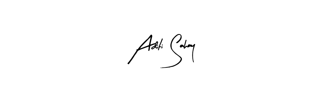 Also You can easily find your signature by using the search form. We will create Aditi Sahay name handwritten signature images for you free of cost using Arty Signature sign style. Aditi Sahay signature style 8 images and pictures png