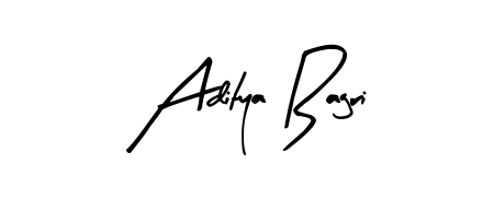A modern signature idea for name Aditya Bagri using Arty Signature font. Clean strokes and elegant curves make it stand out instantly. Aditya Bagri signature style 8 images and pictures png
