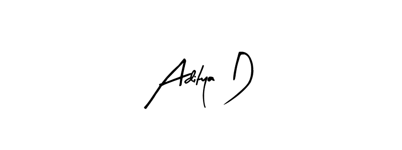 How to make Aditya D signature? Arty Signature is a professional autograph style. Create handwritten signature for Aditya D name. Aditya D signature style 8 images and pictures png