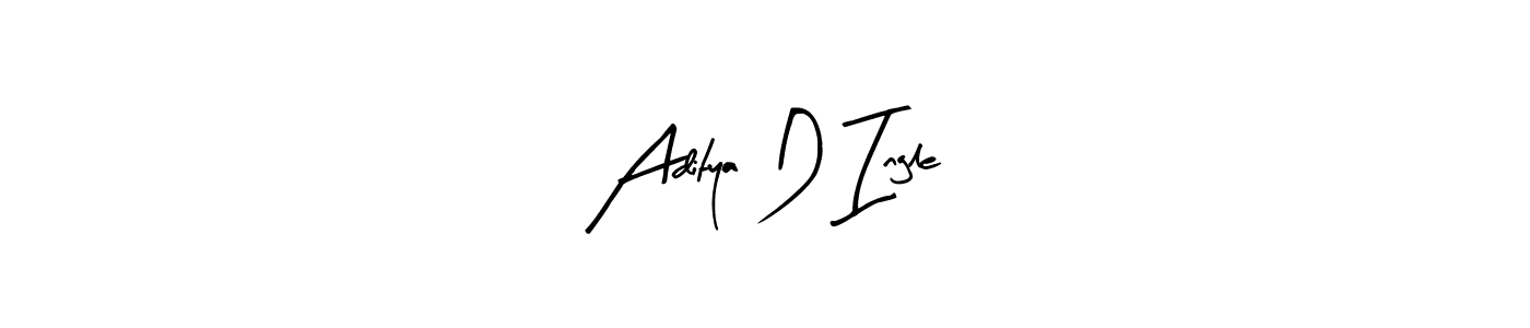 You should practise on your own different ways (Arty Signature) to write your name (Aditya D Ingle) in signature. don't let someone else do it for you. Aditya D Ingle signature style 8 images and pictures png