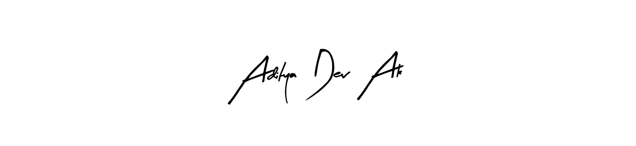 Also we have Aditya Dev Ak name is the best signature style. Create professional handwritten signature collection using Arty Signature autograph style. Aditya Dev Ak signature style 8 images and pictures png