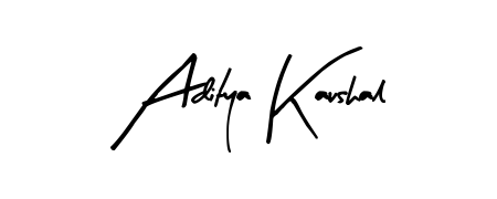 How to make Aditya Kaushal signature? Arty Signature is a professional autograph style. Create handwritten signature for Aditya Kaushal name. Aditya Kaushal signature style 8 images and pictures png