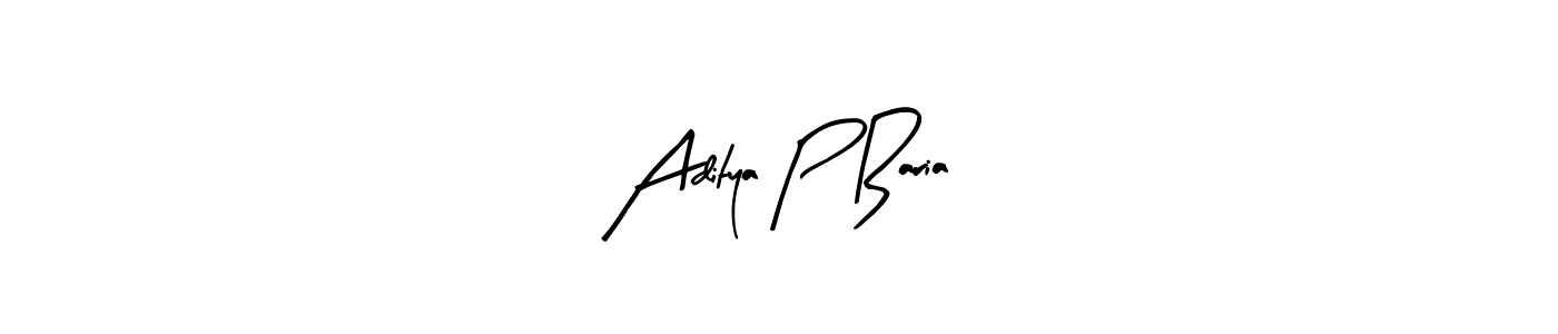 Once you've used our free online signature maker to create your best signature Arty Signature style, it's time to enjoy all of the benefits that Aditya P Baria name signing documents. Aditya P Baria signature style 8 images and pictures png