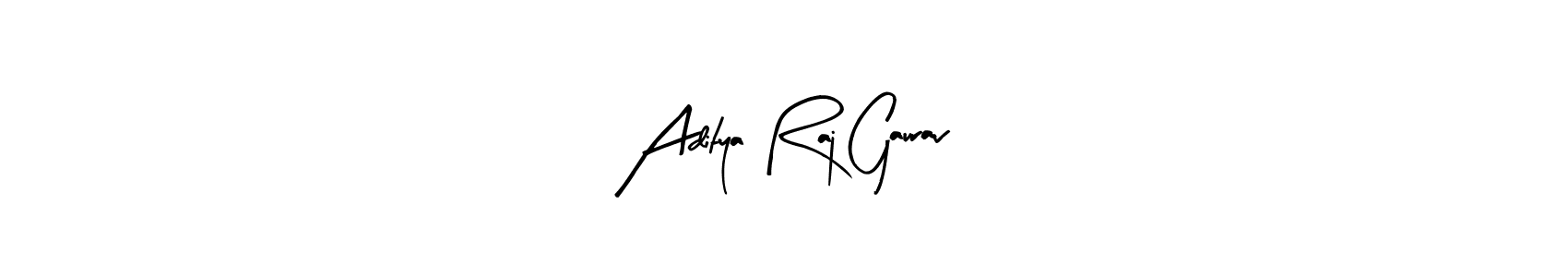 This is the best signature style for the Aditya Raj Gaurav name. Also you like these signature font (Arty Signature). Mix name signature. Aditya Raj Gaurav signature style 8 images and pictures png