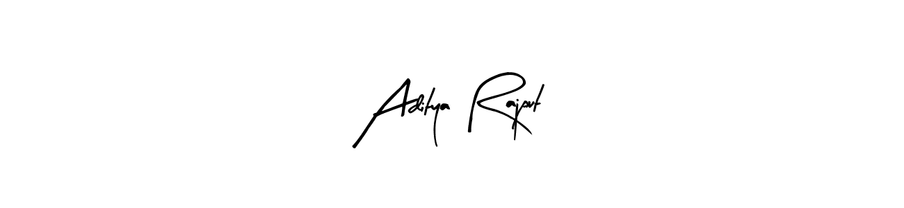 How to make Aditya Rajput name signature. Use Arty Signature style for creating short signs online. This is the latest handwritten sign. Aditya Rajput signature style 8 images and pictures png