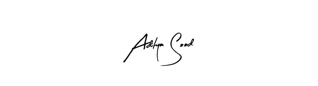 Aditya Sood stylish signature style. Best Handwritten Sign (Arty Signature) for my name. Handwritten Signature Collection Ideas for my name Aditya Sood. Aditya Sood signature style 8 images and pictures png