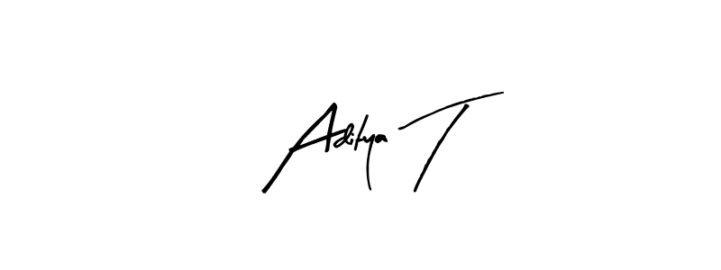 You can use this online signature creator to create a handwritten signature for the name Aditya T. This is the best online autograph maker. Aditya T signature style 8 images and pictures png