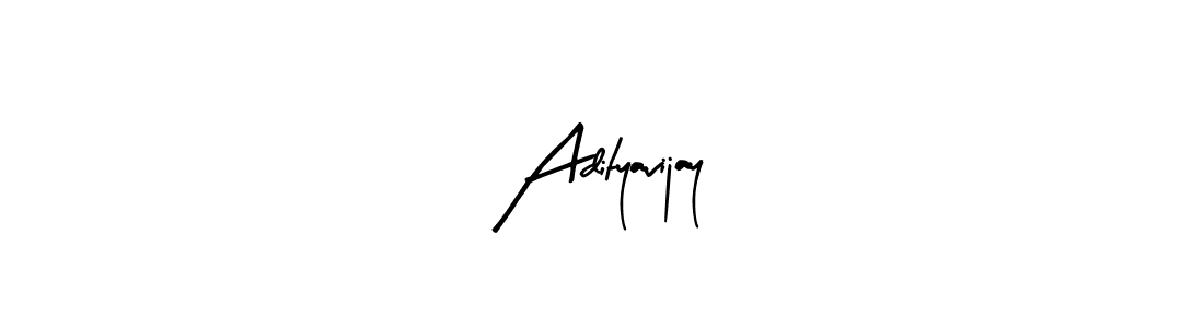 Similarly Arty Signature is the best handwritten signature design. Signature creator online .You can use it as an online autograph creator for name Adityavijay. Adityavijay signature style 8 images and pictures png