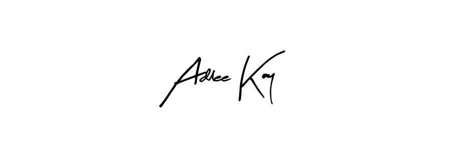 Use a signature maker to create a handwritten signature online. With this signature software, you can design (Arty Signature) your own signature for name Adlee Kay. Adlee Kay signature style 8 images and pictures png