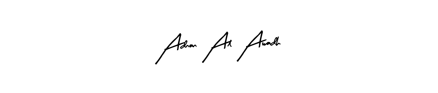 Adnan Al Awadh stylish signature style. Best Handwritten Sign (Arty Signature) for my name. Handwritten Signature Collection Ideas for my name Adnan Al Awadh. Adnan Al Awadh signature style 8 images and pictures png