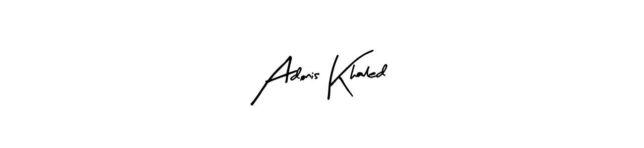 Once you've used our free online signature maker to create your best signature Arty Signature style, it's time to enjoy all of the benefits that Adonis Khaled name signing documents. Adonis Khaled signature style 8 images and pictures png