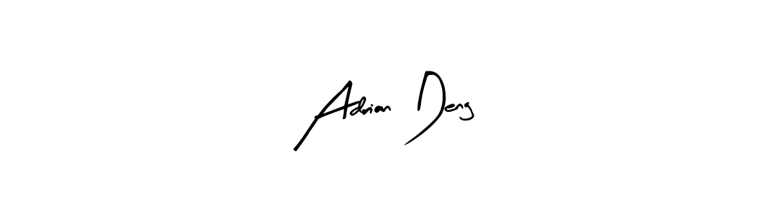 You should practise on your own different ways (Arty Signature) to write your name (Adrian Deng) in signature. don't let someone else do it for you. Adrian Deng signature style 8 images and pictures png