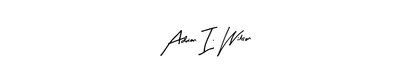 if you are searching for the best signature style for your name Adrian I. Wilson. so please give up your signature search. here we have designed multiple signature styles  using Arty Signature. Adrian I. Wilson signature style 8 images and pictures png