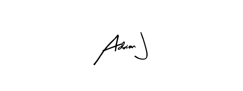 Also we have Adrian J name is the best signature style. Create professional handwritten signature collection using Arty Signature autograph style. Adrian J signature style 8 images and pictures png