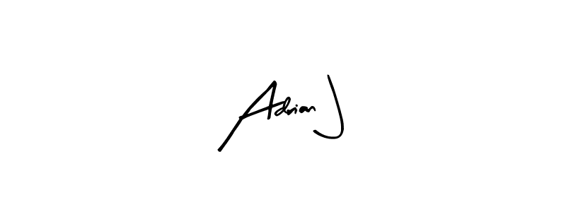 Make a beautiful signature design for name Adrian J. Use this online signature maker to create a handwritten signature for free. Adrian J signature style 8 images and pictures png