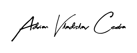 Style your name Adrian Vladislav Cerba with confidence using Arty Signature signature design. Simple, elegant, and ready for immediate document use. Adrian Vladislav Cerba signature style 8 images and pictures png