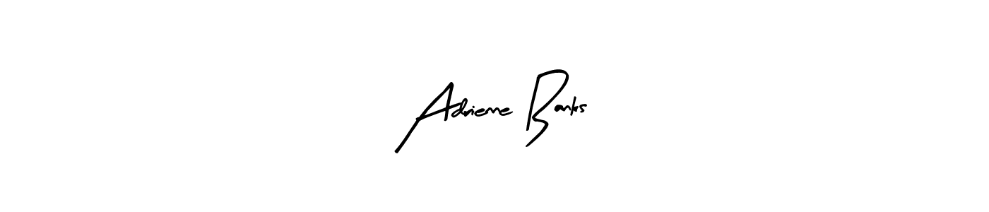 Best and Professional Signature Style for Adrienne Banks. Arty Signature Best Signature Style Collection. Adrienne Banks signature style 8 images and pictures png