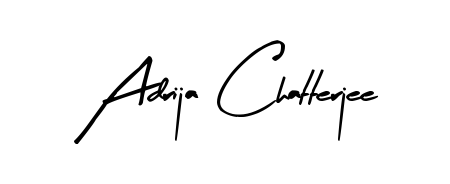 The Arty Signature lettering style adds unique flourish to name Adrija Chatterjee. Stand out with a custom digital autograph made in seconds. Adrija Chatterjee signature style 8 images and pictures png