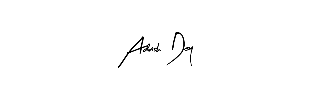 Create a beautiful signature design for name Adrish Dey. With this signature (Arty Signature) fonts, you can make a handwritten signature for free. Adrish Dey signature style 8 images and pictures png