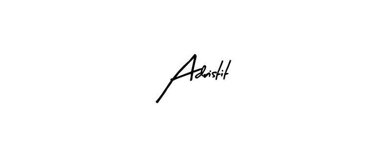 Use a signature maker to create a handwritten signature online. With this signature software, you can design (Arty Signature) your own signature for name Adristit. Adristit signature style 8 images and pictures png