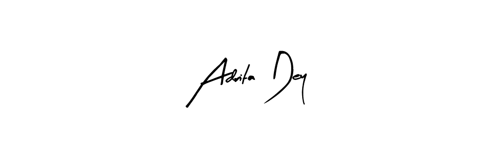 Make a beautiful signature design for name Adrita Dey. With this signature (Arty Signature) style, you can create a handwritten signature for free. Adrita Dey signature style 8 images and pictures png