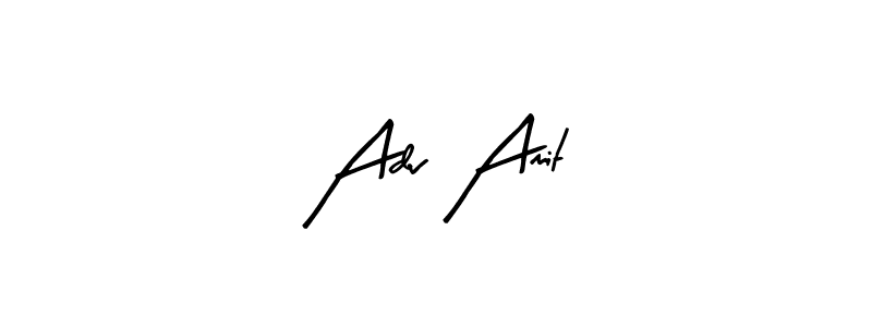 Create a beautiful signature design for name Adv Amit. With this signature (Arty Signature) fonts, you can make a handwritten signature for free. Adv Amit signature style 8 images and pictures png