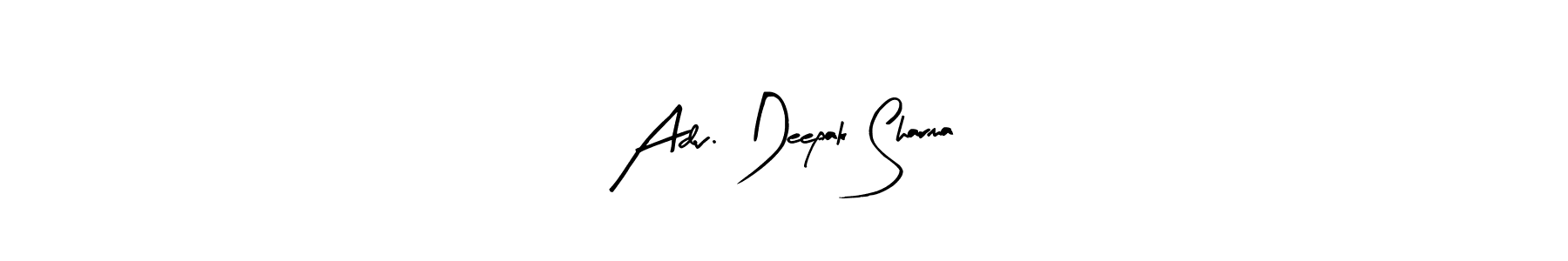 It looks lik you need a new signature style for name Adv. Deepak Sharma. Design unique handwritten (Arty Signature) signature with our free signature maker in just a few clicks. Adv. Deepak Sharma signature style 8 images and pictures png