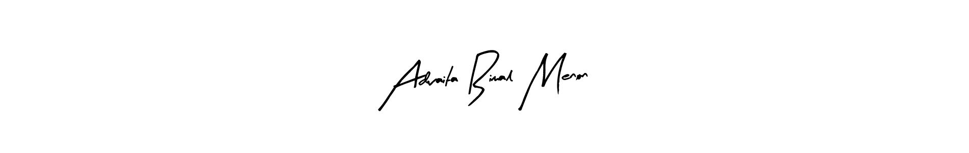 Advaita Bimal Menon stylish signature style. Best Handwritten Sign (Arty Signature) for my name. Handwritten Signature Collection Ideas for my name Advaita Bimal Menon. Advaita Bimal Menon signature style 8 images and pictures png