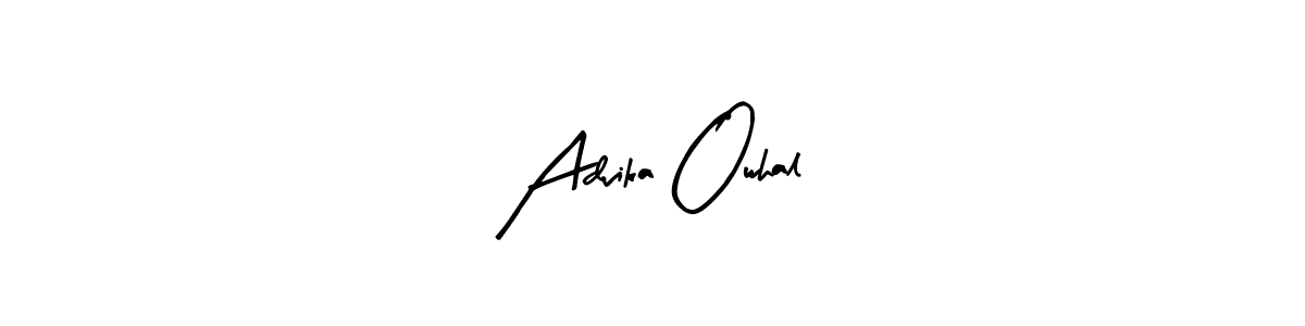 Make a short Advika Owhal signature style. Manage your documents anywhere anytime using Arty Signature. Create and add eSignatures, submit forms, share and send files easily. Advika Owhal signature style 8 images and pictures png