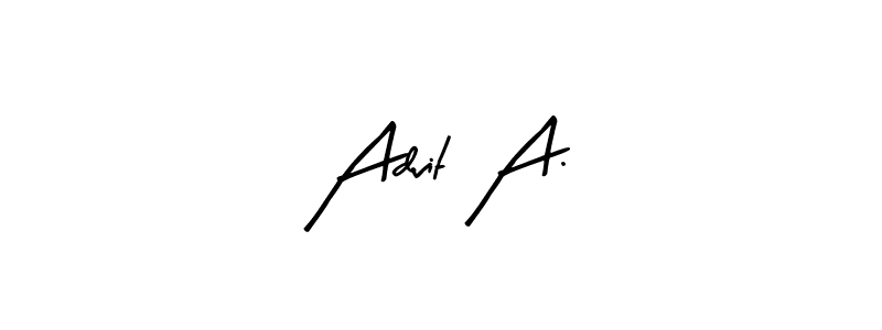 You can use this online signature creator to create a handwritten signature for the name Advit A.. This is the best online autograph maker. Advit A. signature style 8 images and pictures png