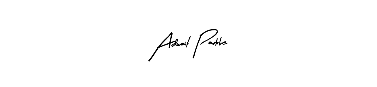 if you are searching for the best signature style for your name Adwait Parkhe. so please give up your signature search. here we have designed multiple signature styles  using Arty Signature. Adwait Parkhe signature style 8 images and pictures png