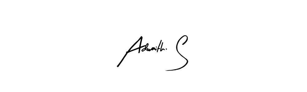 How to Draw Adwaith. S signature style? Arty Signature is a latest design signature styles for name Adwaith. S. Adwaith. S signature style 8 images and pictures png