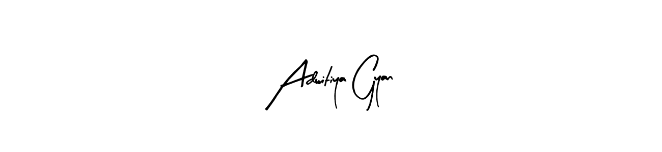 You should practise on your own different ways (Arty Signature) to write your name (Adwitiya Gyan) in signature. don't let someone else do it for you. Adwitiya Gyan signature style 8 images and pictures png