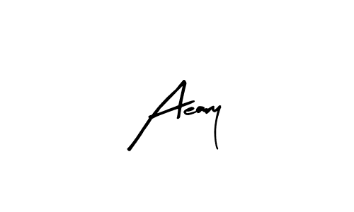 Create a beautiful signature design for name Aeary. With this signature (Arty Signature) fonts, you can make a handwritten signature for free. Aeary signature style 8 images and pictures png