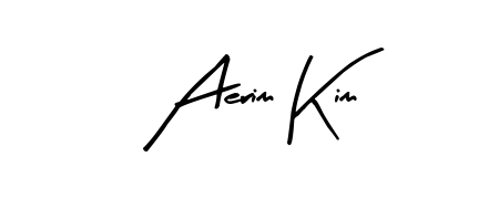 Create an unforgettable impression when signing with Aerim Kim name styled in Arty Signature typography. 100% free online generator. Aerim Kim signature style 8 images and pictures png