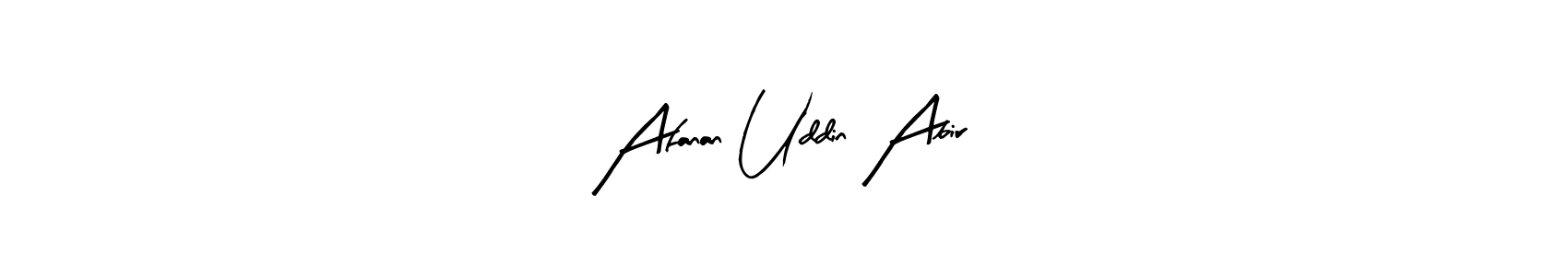 It looks lik you need a new signature style for name Afanan Uddin Abir. Design unique handwritten (Arty Signature) signature with our free signature maker in just a few clicks. Afanan Uddin Abir signature style 8 images and pictures png