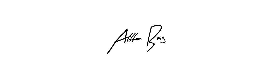 This is the best signature style for the Afffan Baig name. Also you like these signature font (Arty Signature). Mix name signature. Afffan Baig signature style 8 images and pictures png