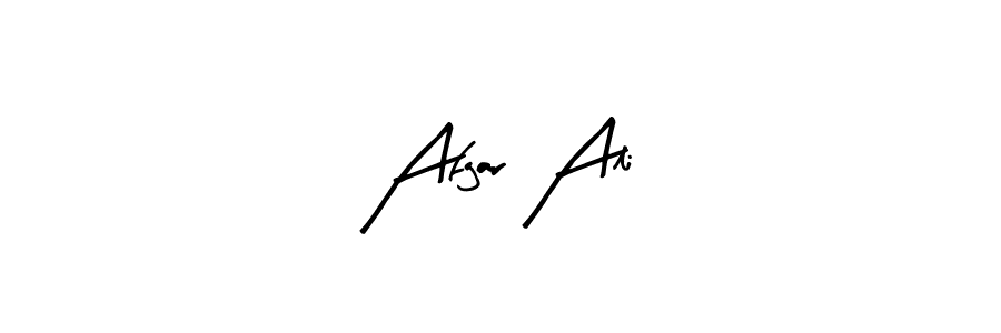 How to make Afgar Ali signature? Arty Signature is a professional autograph style. Create handwritten signature for Afgar Ali name. Afgar Ali signature style 8 images and pictures png