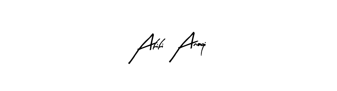 Make a beautiful signature design for name Afifi Anaqi. With this signature (Arty Signature) style, you can create a handwritten signature for free. Afifi Anaqi signature style 8 images and pictures png