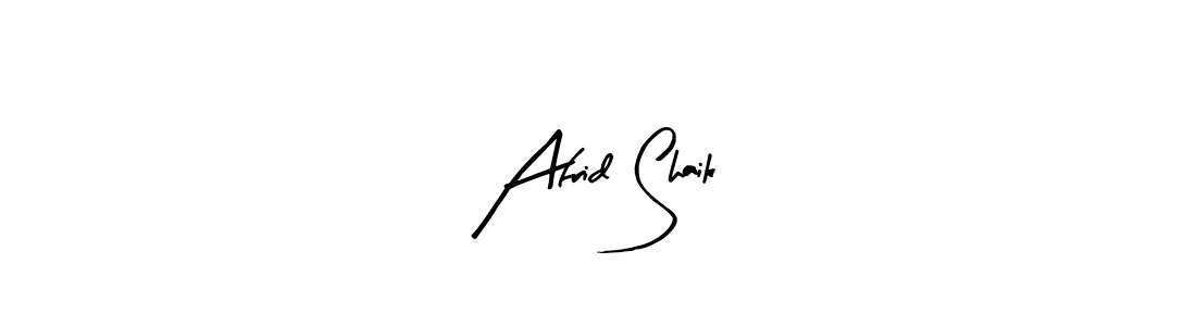 How to Draw Afrid Shaik signature style? Arty Signature is a latest design signature styles for name Afrid Shaik. Afrid Shaik signature style 8 images and pictures png