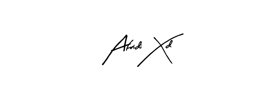 Make a beautiful signature design for name Afridi Xd. With this signature (Arty Signature) style, you can create a handwritten signature for free. Afridi Xd signature style 8 images and pictures png