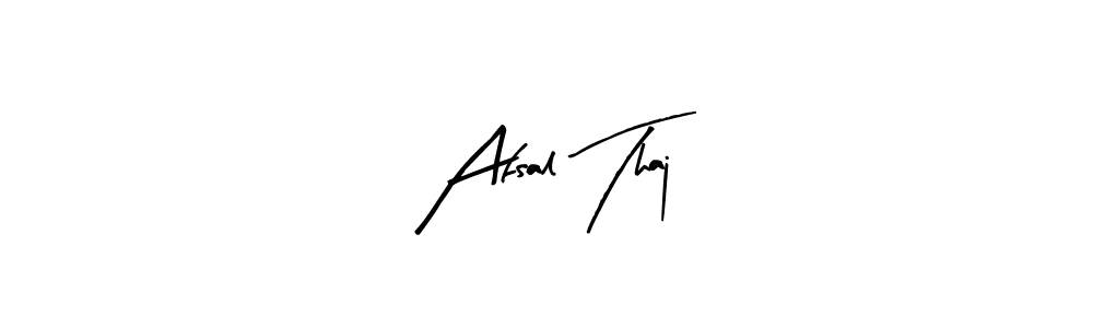 Make a beautiful signature design for name Afsal Thaj. With this signature (Arty Signature) style, you can create a handwritten signature for free. Afsal Thaj signature style 8 images and pictures png