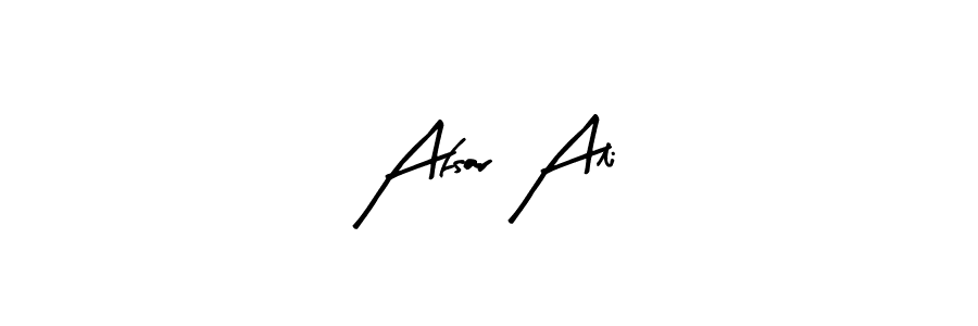 Also we have Afsar Ali name is the best signature style. Create professional handwritten signature collection using Arty Signature autograph style. Afsar Ali signature style 8 images and pictures png