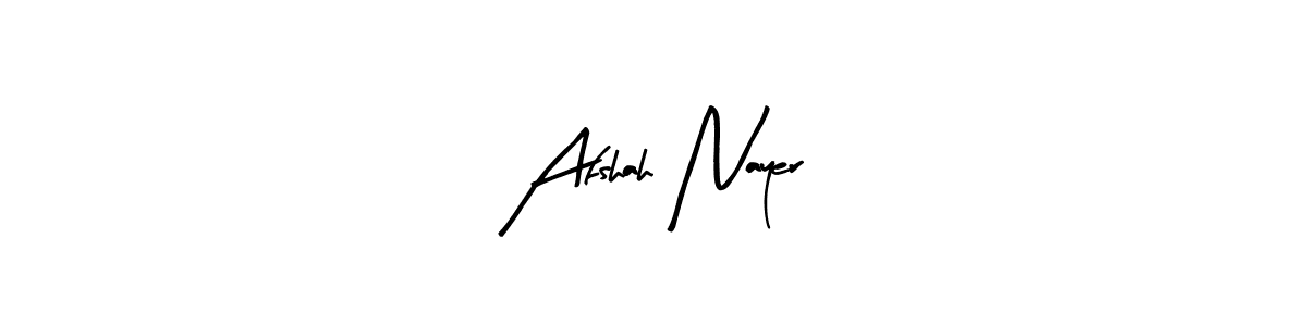 Afshah Nayer stylish signature style. Best Handwritten Sign (Arty Signature) for my name. Handwritten Signature Collection Ideas for my name Afshah Nayer. Afshah Nayer signature style 8 images and pictures png