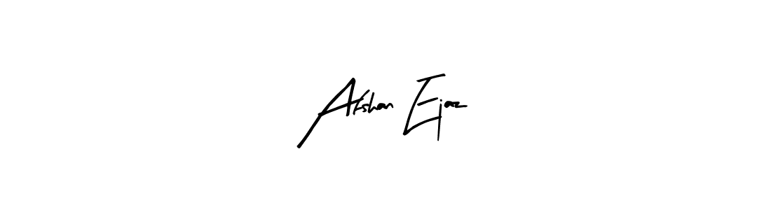 How to make Afshan Ejaz signature? Arty Signature is a professional autograph style. Create handwritten signature for Afshan Ejaz name. Afshan Ejaz signature style 8 images and pictures png