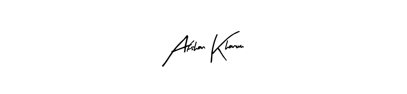 Once you've used our free online signature maker to create your best signature Arty Signature style, it's time to enjoy all of the benefits that Afshan Khanum name signing documents. Afshan Khanum signature style 8 images and pictures png
